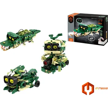 Stavebnice Cheva iM.Master Stavebnice robot krokodýl 3v1 RC na dálkové ovládání 34,3x14,5x8 cm