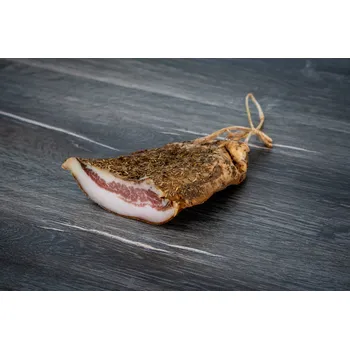 Sušené maso PRŠUTÉRIE Chovaneček Guanciale cca 400g
