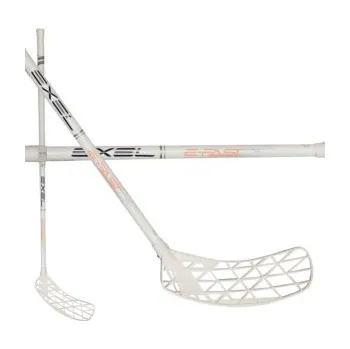 Florbalová hůl Exel E-FAST PRO WHITE 2.9 OVAL MB Florbalová hůl bílá, Pravá (pravá ruka dole), 101cm (=111cm)