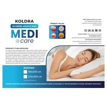 KOŁDRA 220X200 MEDI CARE