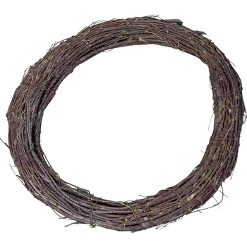 Věnec FLOWERIO Březový proutěný věnec 25cm