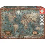 Puzzle 8000 Mapa historyczna świata G3