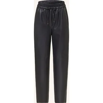 Dámské kalhoty Marc Cain Dámské 7/8 Kalhoty Ranchi V Koženém Vzhledu, tmavě...