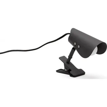 Čtecí lampička Černá kovová stolní lampa s klipem (výška 16 cm) Jula – Kave Home ID_1827392