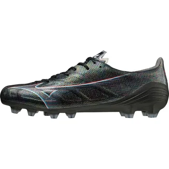 Kopačky Pánské fotbalové lisovky Mizuno Alpha Japan/Black/Ignition Red/801 Velikost: 38.5/5.5