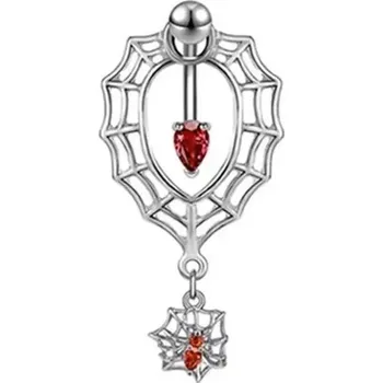 Piercing Originální šperk | piercing do pupíku srdce - 7