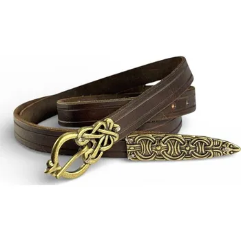 Opasek Drakkaria OPASEK VIKINGSKÝ - mosazná povrchová úprava