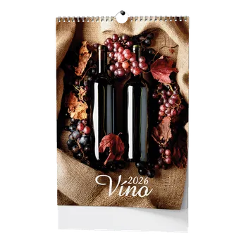 Kalendář Nástěnný Baloušek Víno 2026