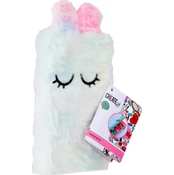 Přípravek na tvář Sada Make-up v plyšovém pouzdře