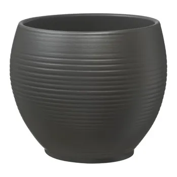 Květináč Keramický květináč Manacor matný 20 cm antracit