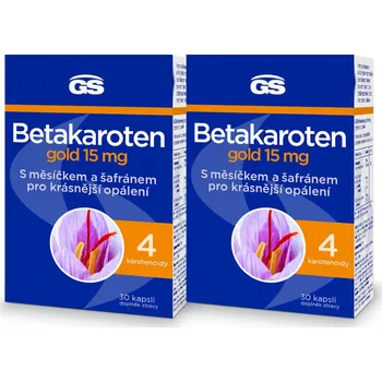GS Betakaroten gold 15mg cps.30 - balení 2 ks
