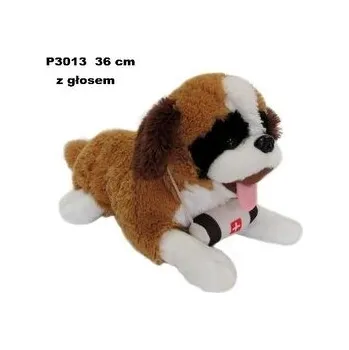 plyšák Bernardyn z głosem 36cm