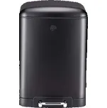 Odpadkový koš nášlapný 12 l tiché zavírání černá