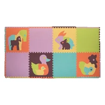 Puzzle BABY GREAT Pěnové puzzle Zvířata SX (60x60) s okraji