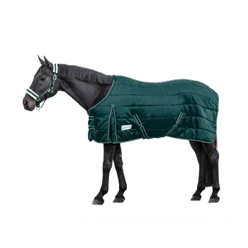 Deka pro koně Stájová deka EKONOMIC 200g 420D Barva: jedle zelená, Velikost: 125 cm