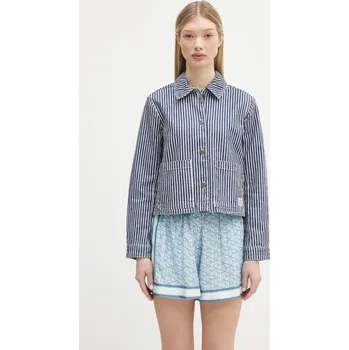 Džínová bunda A.P.C. Veste Frida, 38, modrá, 55J