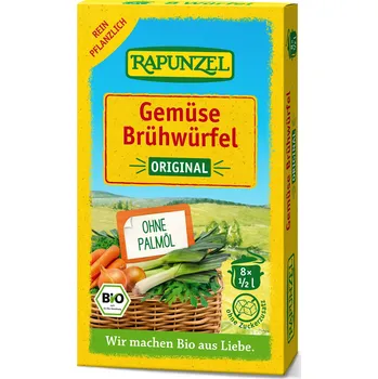 Rapunzel BIO zeleninový vývar v kostce 84 g