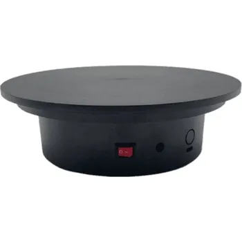 360° Velkokapacitní Otočný Podstavec Stativ Foto Video 15kg Černá