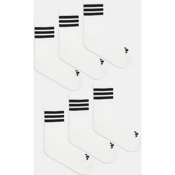 Pánské ponožky Ponožky adidas 6-pack KE5492 bílá 00X, vel. 40/42