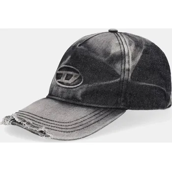 Módní doplněk Džínová baseballová čepice Diesel C-DEYMON A19777.0DGAV černá 99A, vel. 58