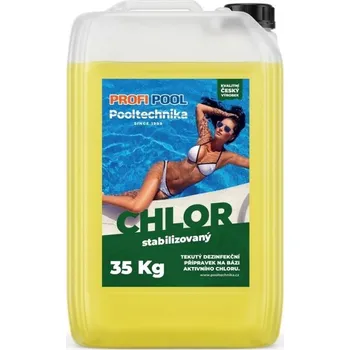 Bazénová chemie Profipool chlor tekutý stabilizovaný 35kg