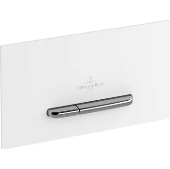 Splachovací tlačítko Villeroy & Boch Viconnect 92216168 bílé/chrom