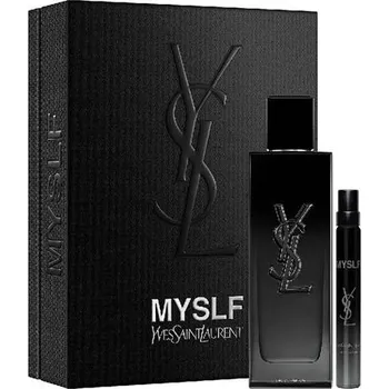 Yves Saint Laurent MYSLF M EDP, 100 ml plnitelný flakon + EDP 10 ml + kosmetická taštička