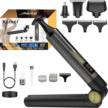 Holicí strojek STROJEK 4V1 NA HOLENÍ ZAD A TĚLA VYSOUVACÍ HOLICÍ STROJEK ZASTŘIHOVAČ