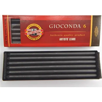 Náplň do psacích potřeb Koh-i-Noor 4865/2B 5,6 mm náhradní tuhy černý 6 ks