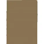 Apli barevný papír A2+ 170 g - lískový ořech - 25 ks