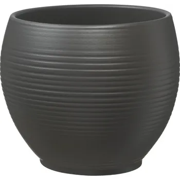 Květináč Keramický květináč Manacor matný 16 cm antracit