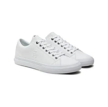 Dámská móda Sneakersy Tommy Hilfiger Th Hi Vulc Street Low Lth FM0FM05111 Bílá 42