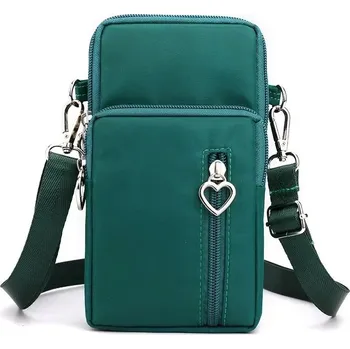 Kabelka Nová malá kožená kabelka přes rameno - Světle modrá