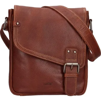 Lagen pánská kožená crossbody přes rameno koňaková BLC-21/1647 COGNAC