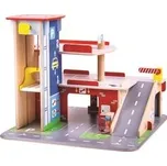Bigjigs Toys Garáž s parkovištěm