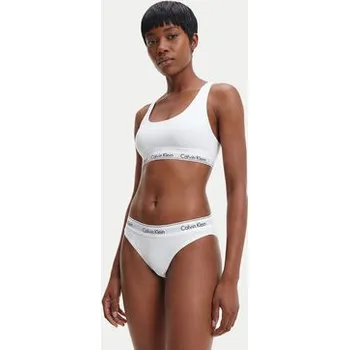 Kalhotky Calvin Klein Underwear Kalhotky string LV00QF8518 Bílá L