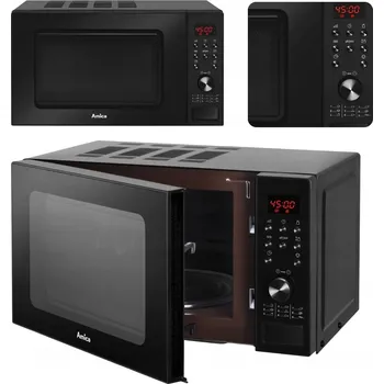 Mikrovlnná trouba Volně stojící mikrovlnná trouba Amica AMGF20E1GB černá