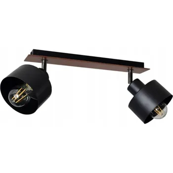 STROPNÍ LED LAMPA STROPNÍ SVÍTIDLO 015-2PL DŘEVO KOV