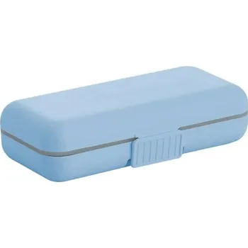 Dávkovač léků Organizér léků na cesty | cestovní lékárnička | dávkovač léků - modrá velká