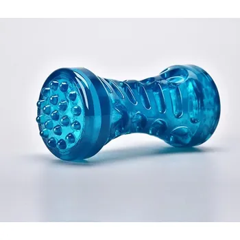 Hračka pro psa Hračka pro psy z gumy | psí kost na péči o zuby - modrá malá