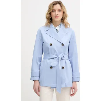 Dámský kabát Krátký trenčkot Marella Emme by Marella 2615021121200 modrá 05X, vel. 38