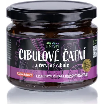 Omáčka Cibulové čatní z červené cibule - Extra pálivé 250 g