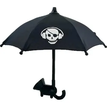 Mini držák na mobil s deštníkem pro iPhone a Android | stylová ochrana telefonu proti vodě - 05