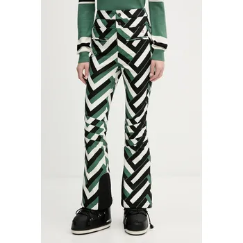 Snowboardové kalhoty Lyžařské kalhoty Perfect Moment Aurora W3001223.2343 zelená 77X, vel. S