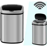 Bezdotykový Jumbo koš 50l stříbrná