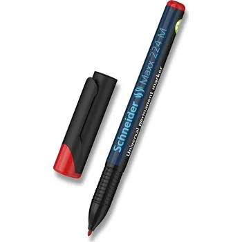 Popisovač Schneider Maxx 224 permanentní, hrot M - červený