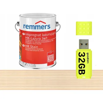 barva a nátěr na dřevo Remmers HK-Lasur Impregnace na dřevo 5 l bílá