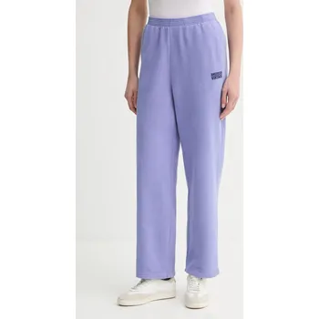 Bavlněné tepláky American Vintage PLI05B fialová 94X, vel. XS