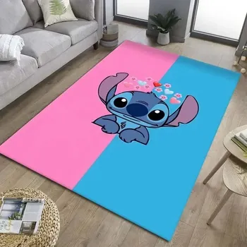 Dětský pokoj Velký koberec s motivem Lilo a Stitch - 150x200cm,6