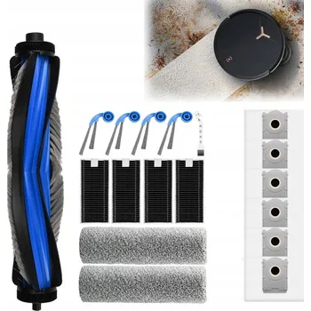 Robotický vysavač SADA KARTÁČŮ, FILTRŮ, MOPŮ A SÁČKŮ PRO ECOVACS DEEBOT T80 Omni